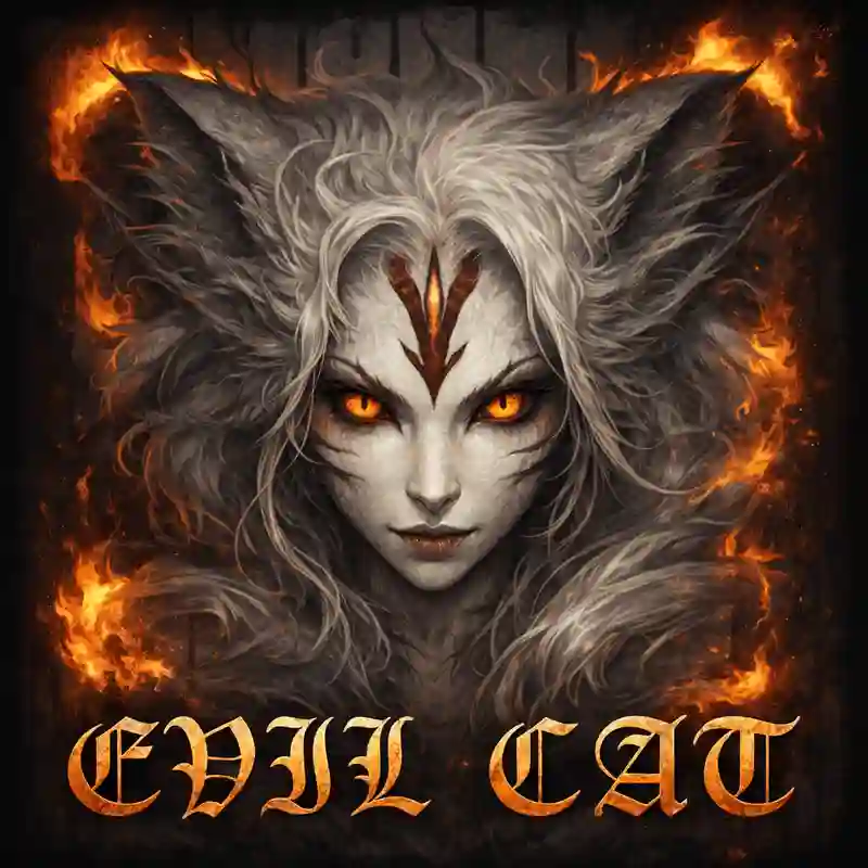 Evil Cat online slot game at ra777
