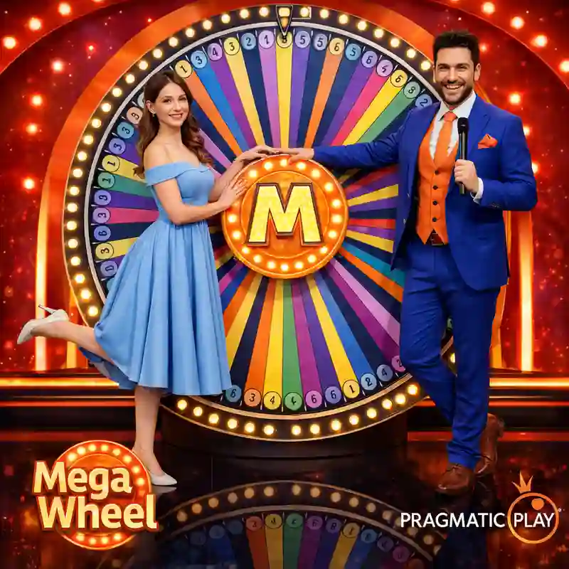 Mega Wheel Casino Game on ra777